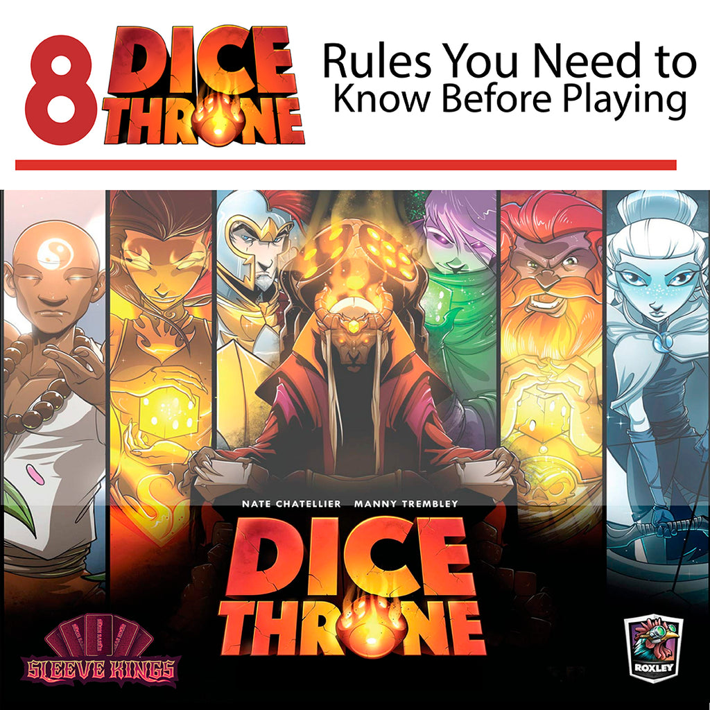 8 Dice Throne Rules You Need to Know Before Playing sleevekings 8 Dice Throne Rules You Need to Know Before Playing sleevekings