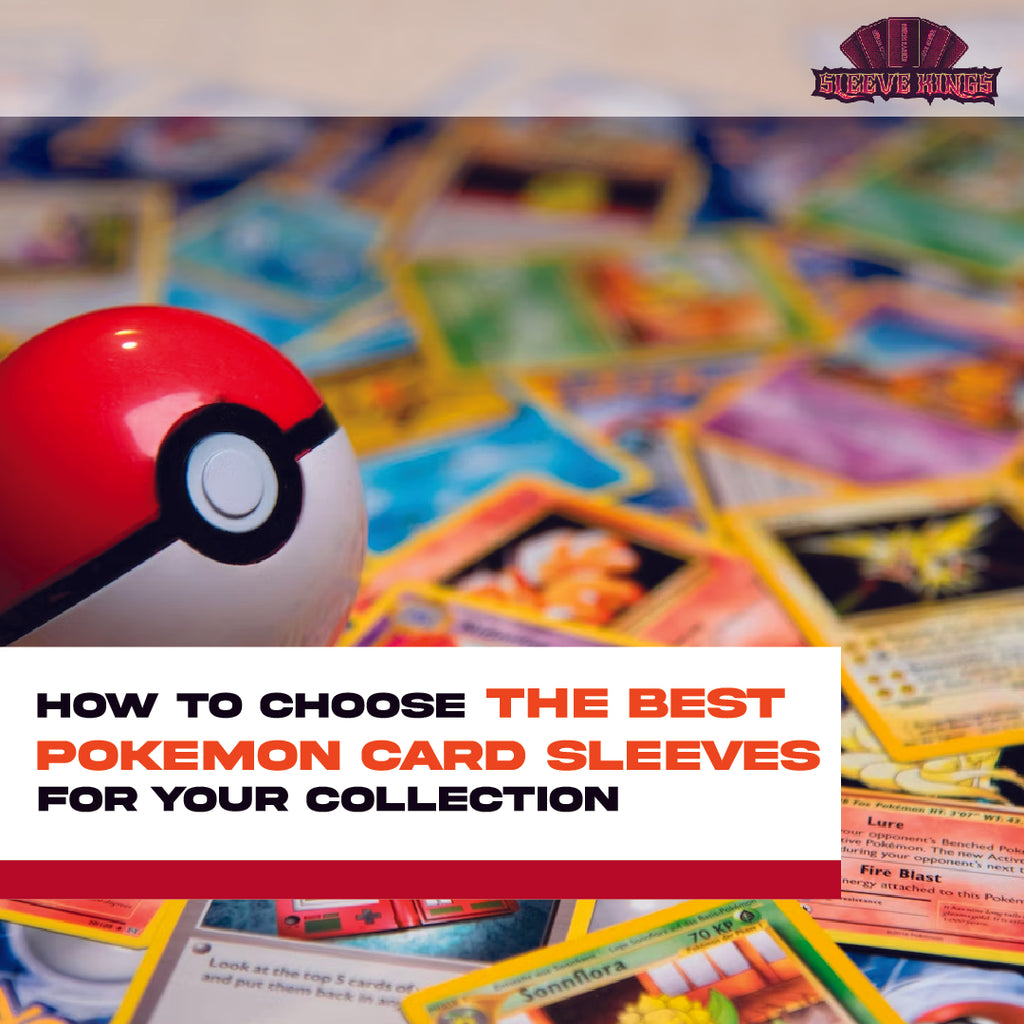How to Choose the Best Pokemon Card Sleeves for Your Collection –  sleevekings