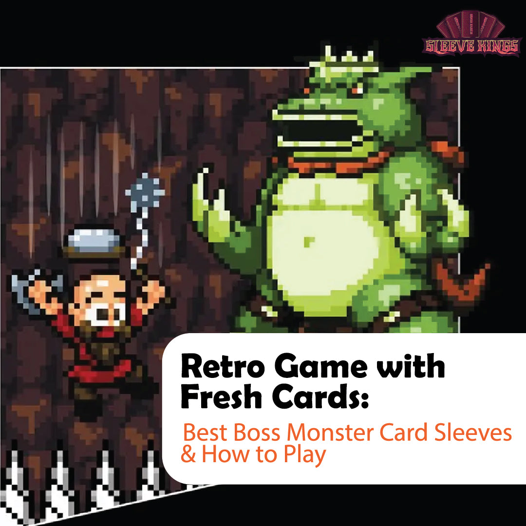 Retro Game with Fresh Cards: Best Boss Monster Card Sleeves & How to Play