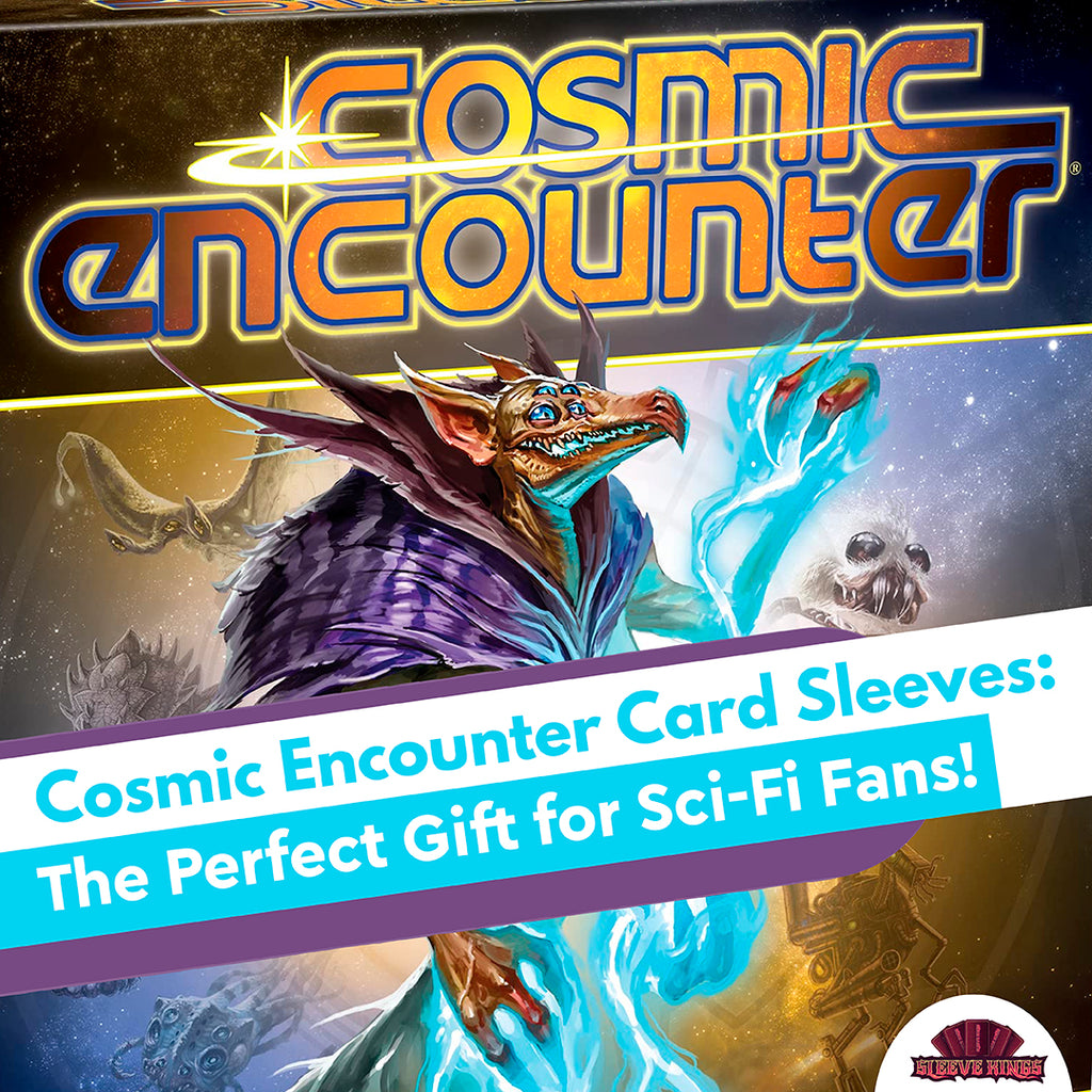 Cosmic Encounter Card Sleeves: The Perfect Gift for Sci-Fi Fans! sleevekings Cosmic Encounter Card Sleeves: The Perfect Gift for Sci-Fi Fans! sleevekings