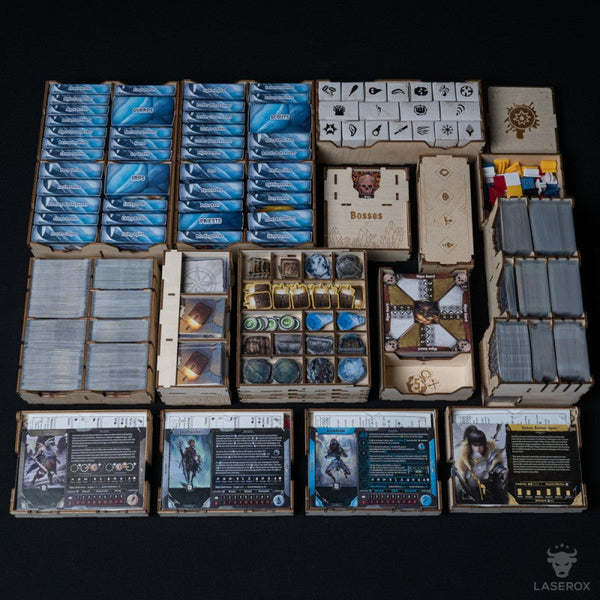 Frosthaven Tuckbox Insert | Board Game Organizer | Laserox