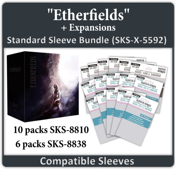 Etherfields All In Bundle Compatible Card Sleeve Bundle (8810 X 8 + 8838 X 5)