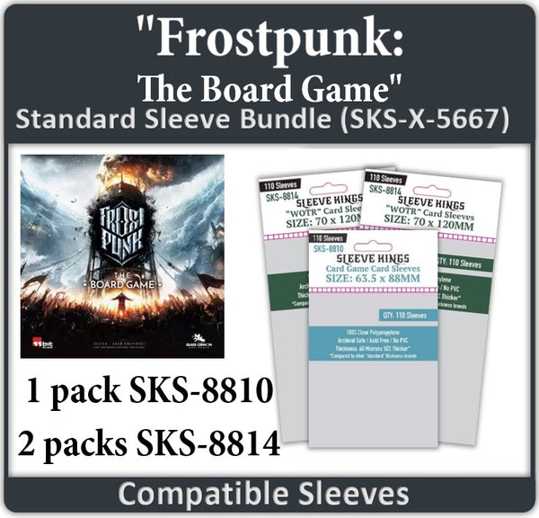 WS Phantom デッキ 希少スリーブ付き Frostpunk: The Board Game