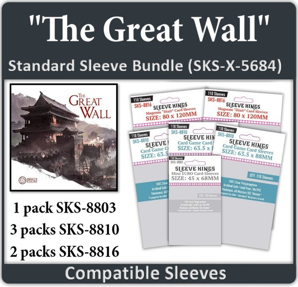 The Great Wall All In Compatible Card Sleeve Bundle – sleevekings