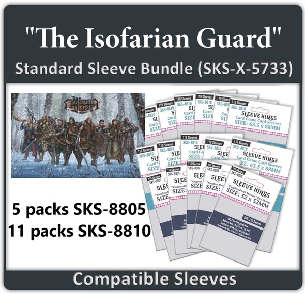 saf t gard card sleeves "The Isofarian Guard" Compatible Card Sleeve Bundle (8805 X 5 + 8810 X –  sleevekings