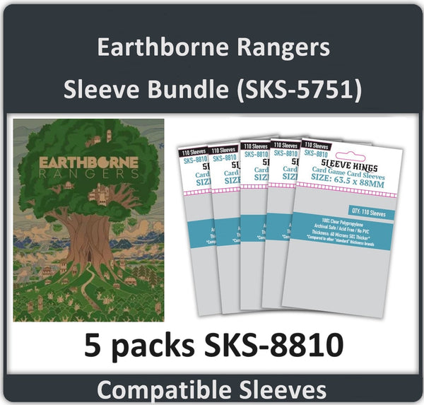 power rangers card sleeves "Earthborne Rangers" Compatible Card Sleeve Bundle (8810 x 5) – sleevekings
