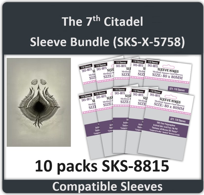 "The 7th Citadel" Compatible Card Sleeve Bundle (8815 x 10)