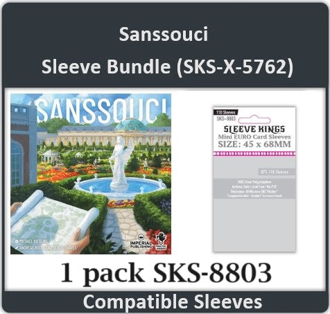 santorini card sleeves Sanssouci Compatible Card Sleeve Bundle (8803 x1)