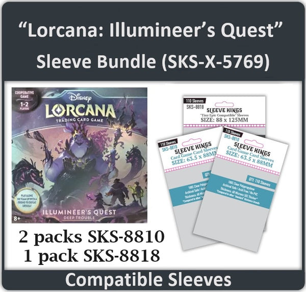 lorcana oversized card sleeves 