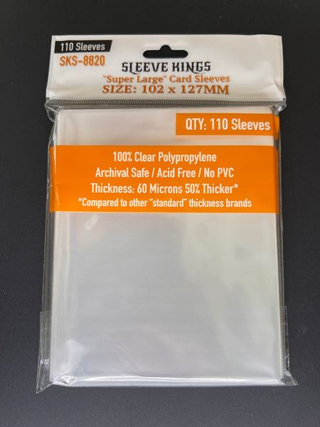 190mm x 126mm card sleeves Sleeve Kings Super Large 102x127mm (110) Deck:Divine Convocation BHIN Our products are compatible Magic The Gathering Trading