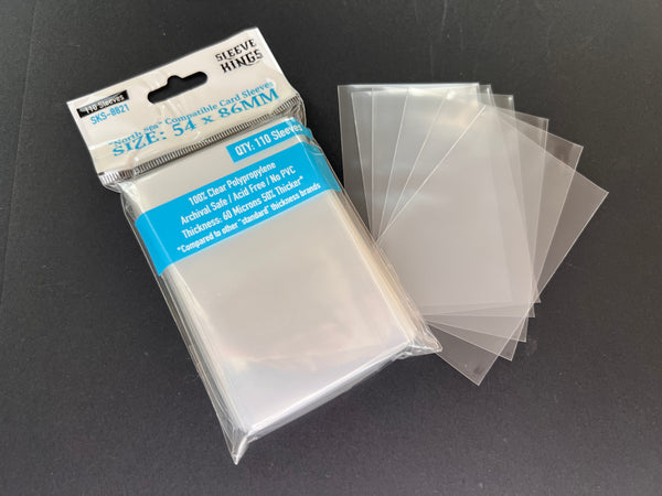 root card sleeve size Hadrian's Wall" Compatible Card Sleeve Bundle (8821 x2) – sleevekings
