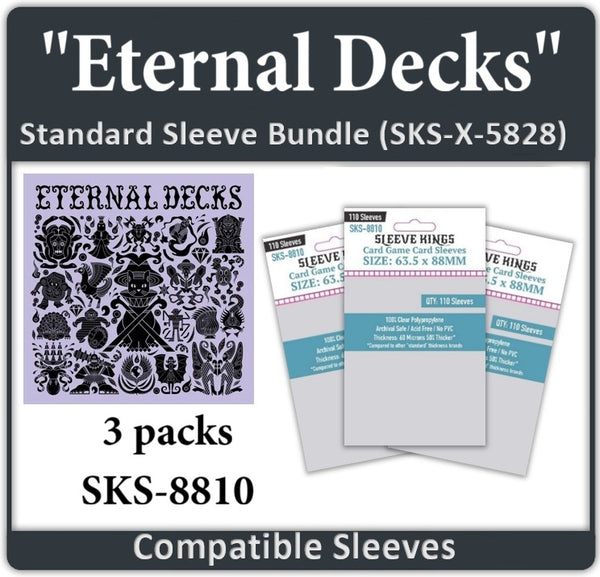 blackwing card sleeves Deck of Many Things Tarot Size Deck Protector Sleeves (70ct)