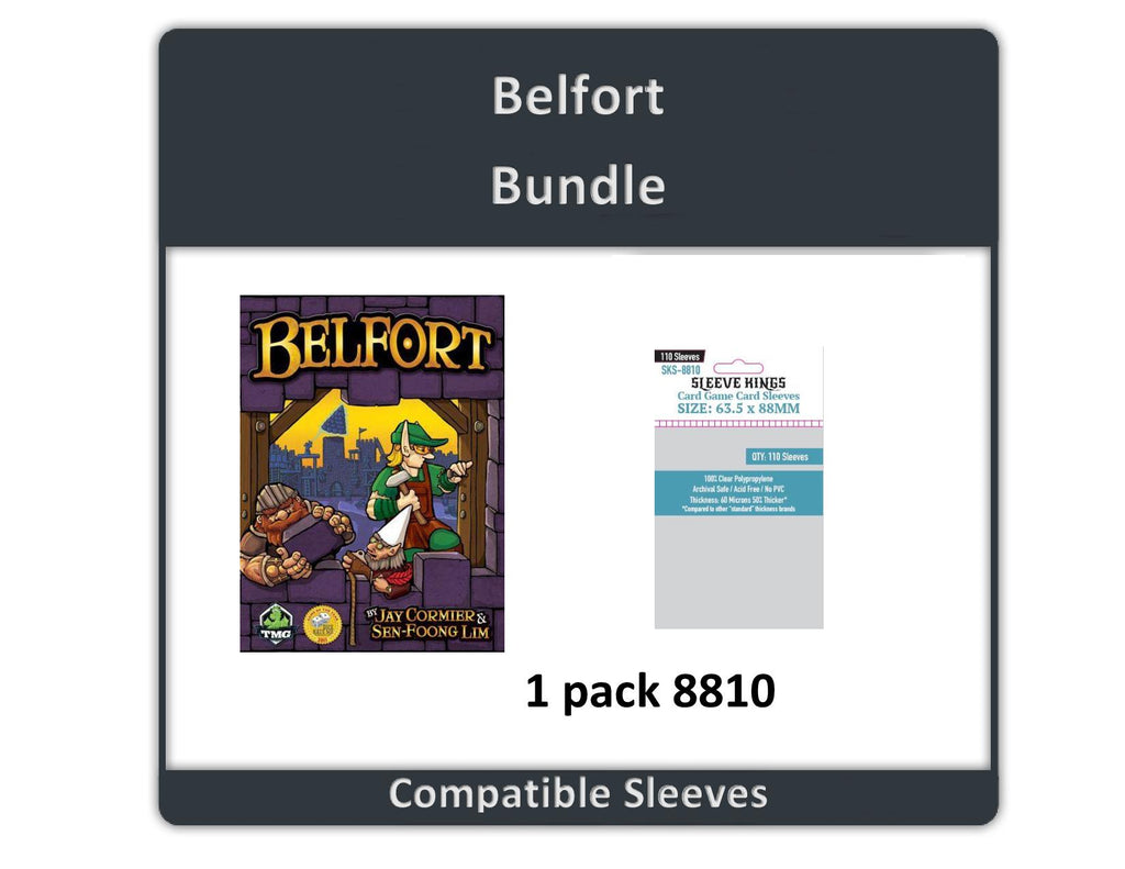 "Belfort" (Anniversary or Standard Edition) Compatible Sleeve Bundle (8810 X 1)