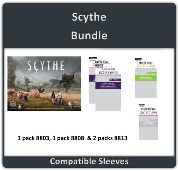 Scythe Compatible Card Sleeves Sleeve Kings sleevekings