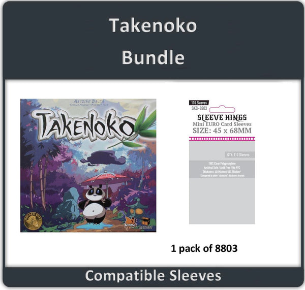 Takenoko Board Game Compatible Card Sleeves - Sleeve Kings