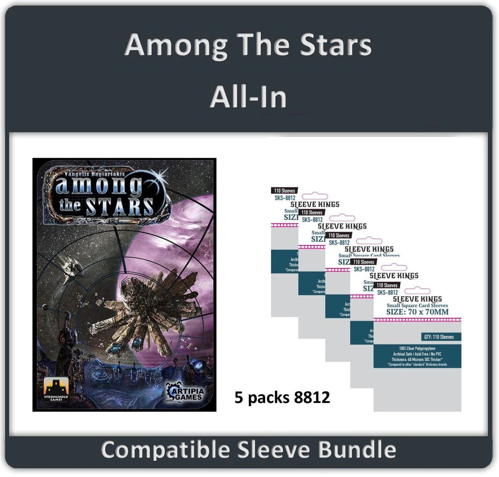 "Among the Stars" All-In Compatible Sleeve Bundle (8812 X 5)