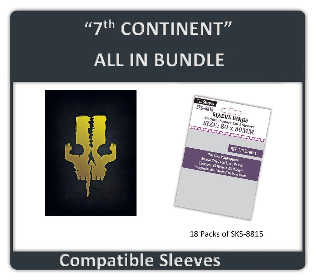 "7th Continent" All-In Compatible Sleeve Bundle (8815 X 18)