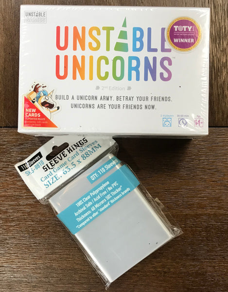 "Unstable Unicorns" Complete Compatible Sleeve Bundle (8810 X 4) "Unstable Unicorns" Complete Compatible Sleeve Bundle (8810 X 4)