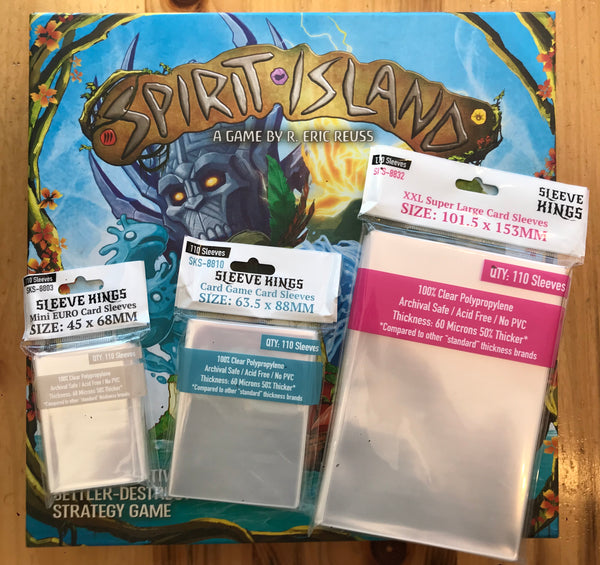 "Spirit Island" Compatible Sleeve Bundle (8803 X 1 + 8810 X 2 + 8832 X 1) "Spirit Island" Compatible Sleeve Bundle (8803 X 1 + 8810 X 2 + 8832 X 1)