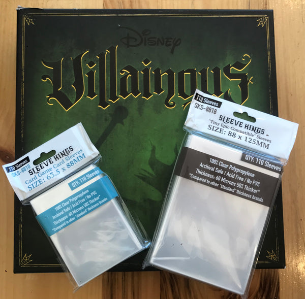 Disney Villainous Compatible Sleeve Bundle - Sleeve Kings sleevekings Disney Villainous Compatible Sleeve Bundle - Sleeve Kings sleevekings