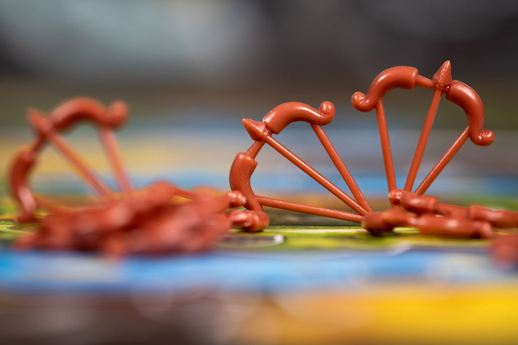 Painted Plastic 10-pack Resource Tokens: Bow