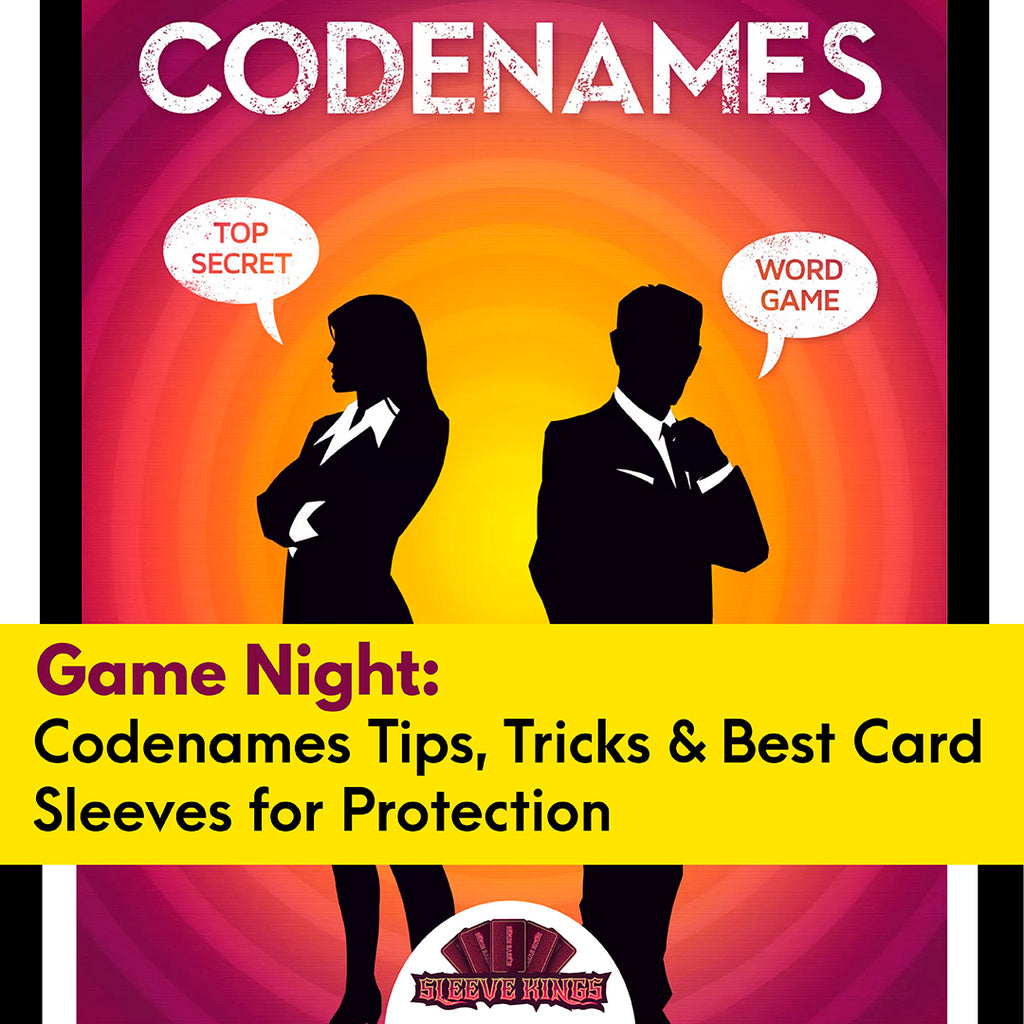 Game Night: Codenames Tips, Tricks & Best Card Sleeves for Protection ...