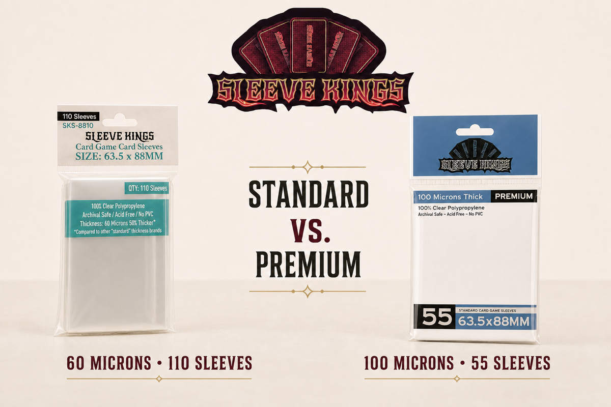 Standard vs. Premium Card Sleeves: Which Should You Choose?