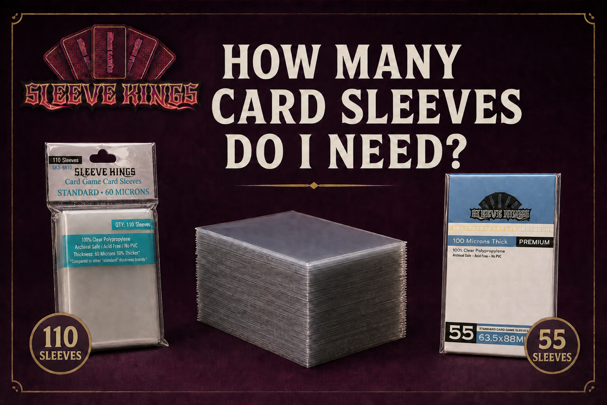 How Many Card Sleeves Do I Need for a Board Game?