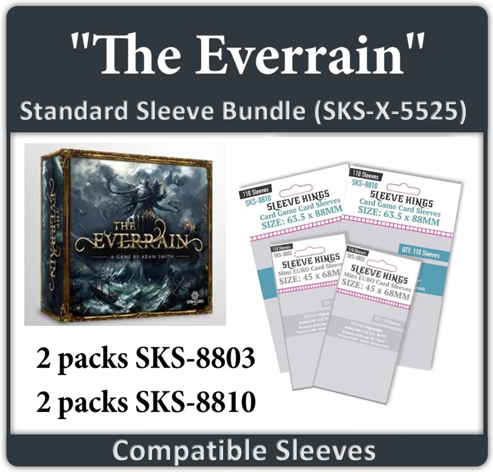 The Everrain Compatible Card Sleeves - Sleeve Kings The Everrain Compatible Card Sleeves - Sleeve Kings