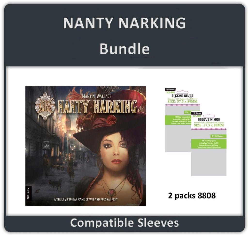 naya card sleeves Nanty Narking" Compatible Sleeve Bundle (8808 X 2) – sleevekings