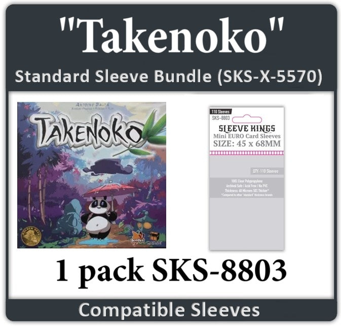 Sleeve Kings - Sleeve Bundle - Takenoko Sleeve Kings - Sleeve Bundle - Takenoko