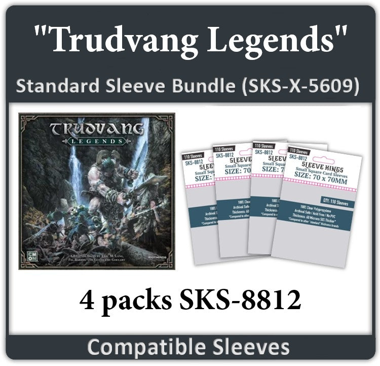 Trudvang Legends Compatible Sleeve Bundle (8812 X 4)