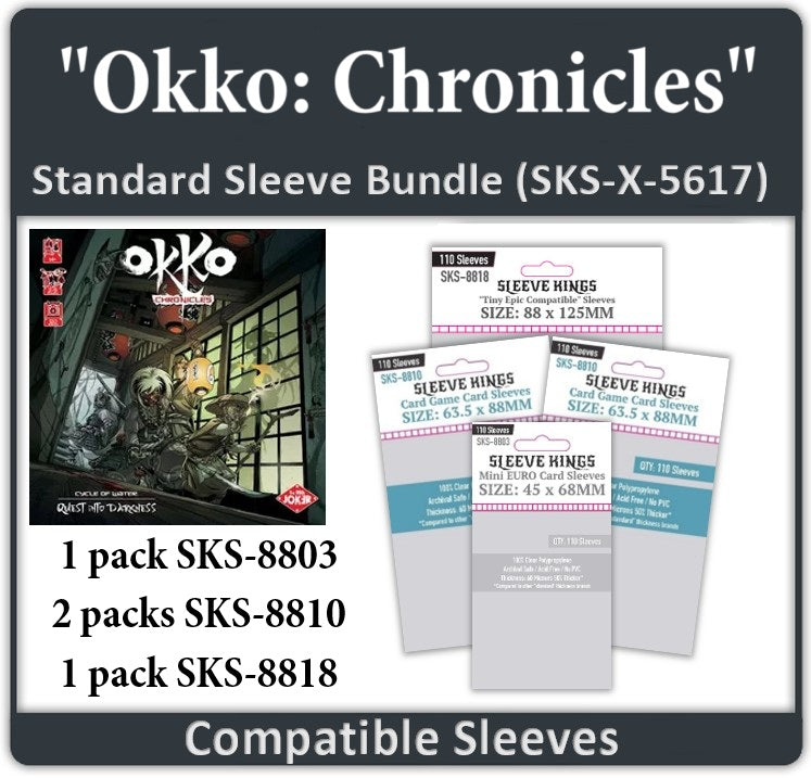 "Okko: Chronicles" Compatible Sleeve Bundle (8803 X 1 + 8810 X 2 + 8818 X 1)