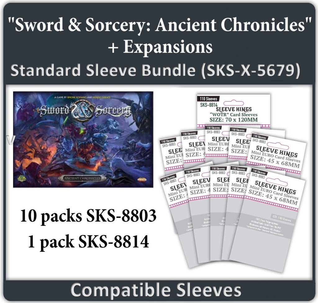 Sword & Sorcery: Ancient Chronicles Card Sleeves - Sleeve Kings sleevekings Sword & Sorcery: Ancient Chronicles Card Sleeves - Sleeve Kings sleevekings