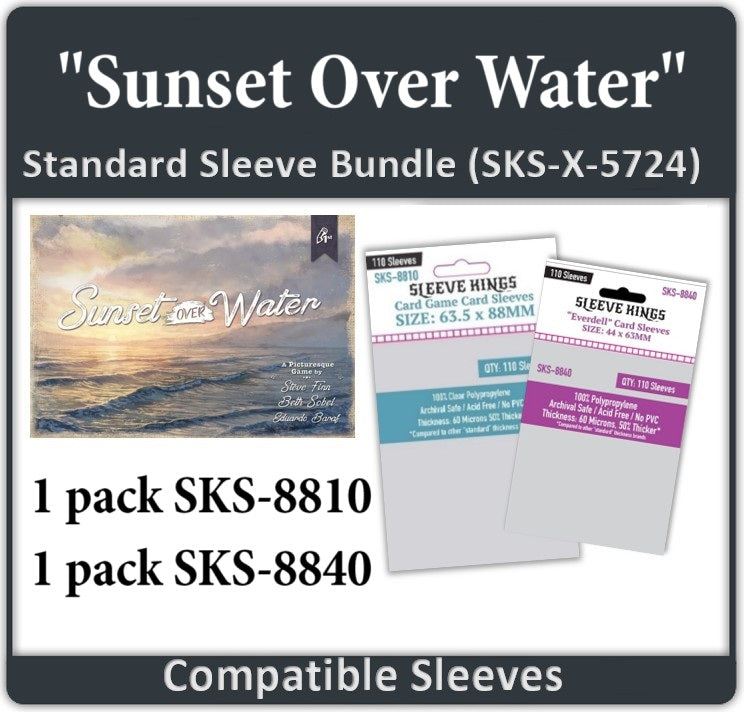 Sunset Over Water Compatible Card Sleeve Bundle (8810 X 1 + 8840 X 1) Sunset Over Water Compatible Card Sleeve Bundle (8810 X 1 + 8840 X 1)