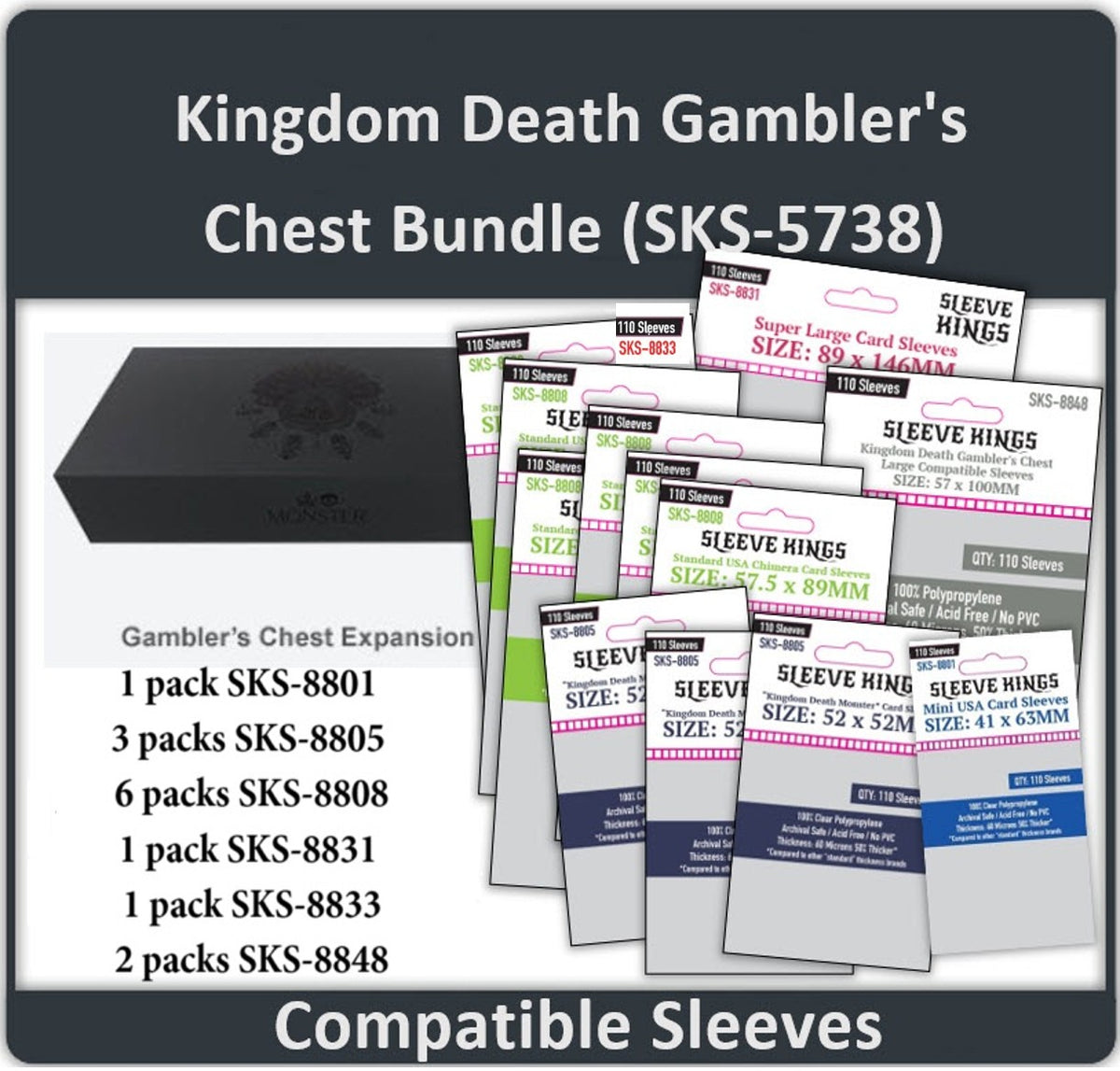 Enlarged Game sleeve bundle product image