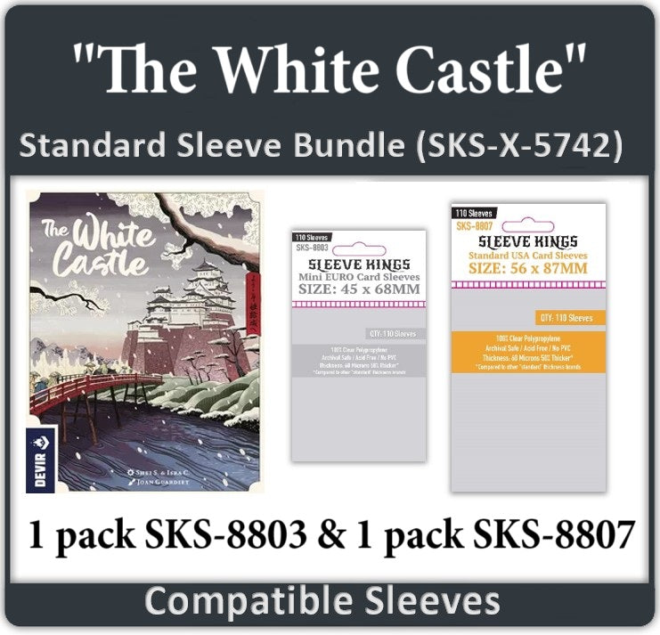 white card sleeves Deck Guard - Small - Elite2 - Glossy