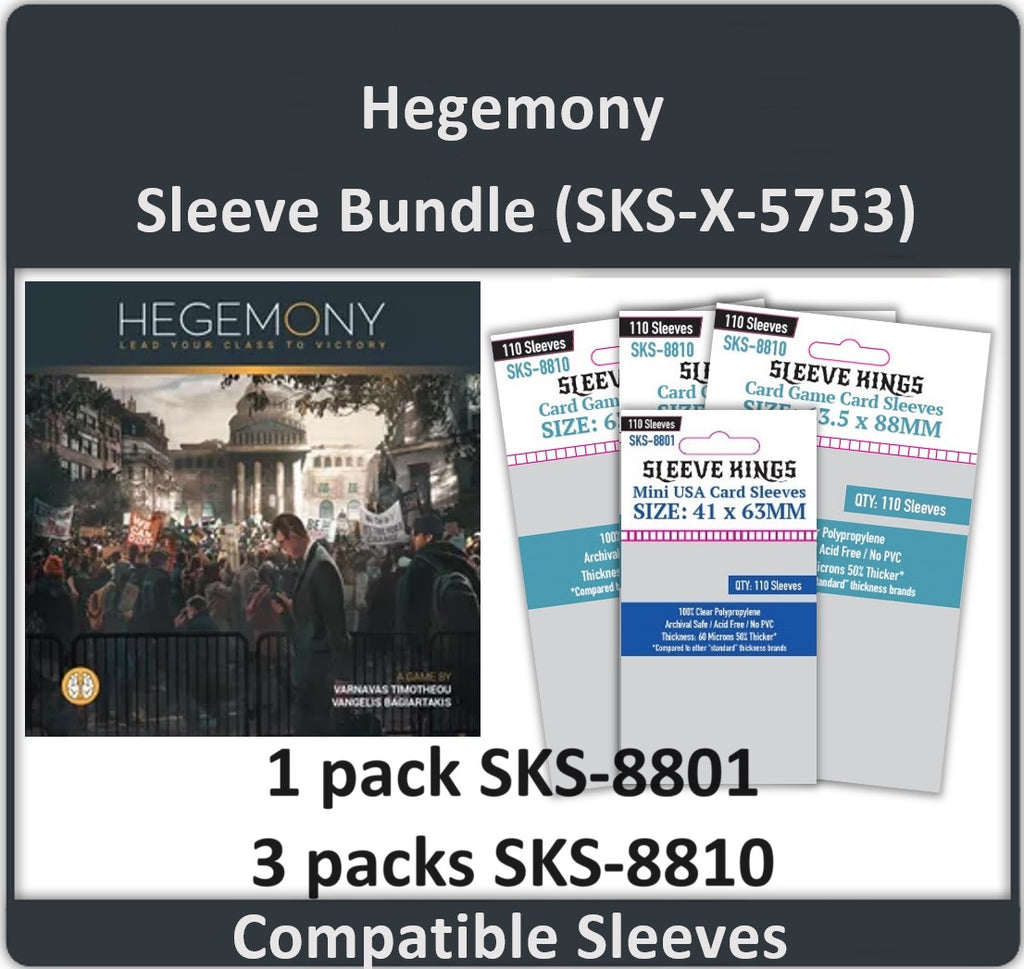 "Hegemony Compatible" Card Sleeve Bundle (8801 x 1, 8810 x 3)