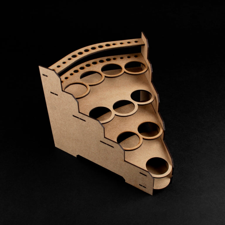 Kickstarter Modular Paint Rack Modular Paint Rack - 35mm 45° Corner – sleevekings