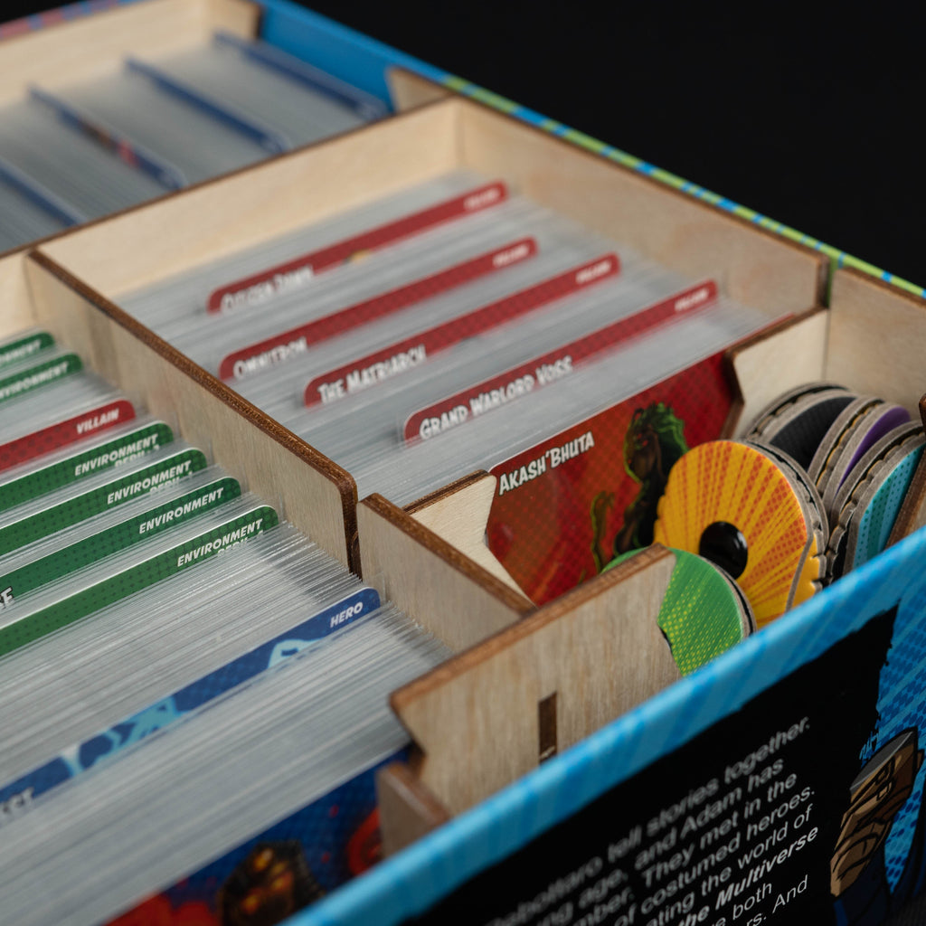 Sentinels of the Multiverse | Insert | Sentinels Organizer | Laserox sleevekings Sentinels of the Multiverse | Insert | Sentinels Organizer | Laserox sleevekings