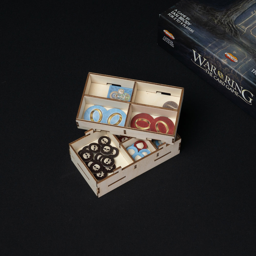 war of the ring card box and sleeves War of the Ring: The Card Game | Insert | War of the Ring Organizer