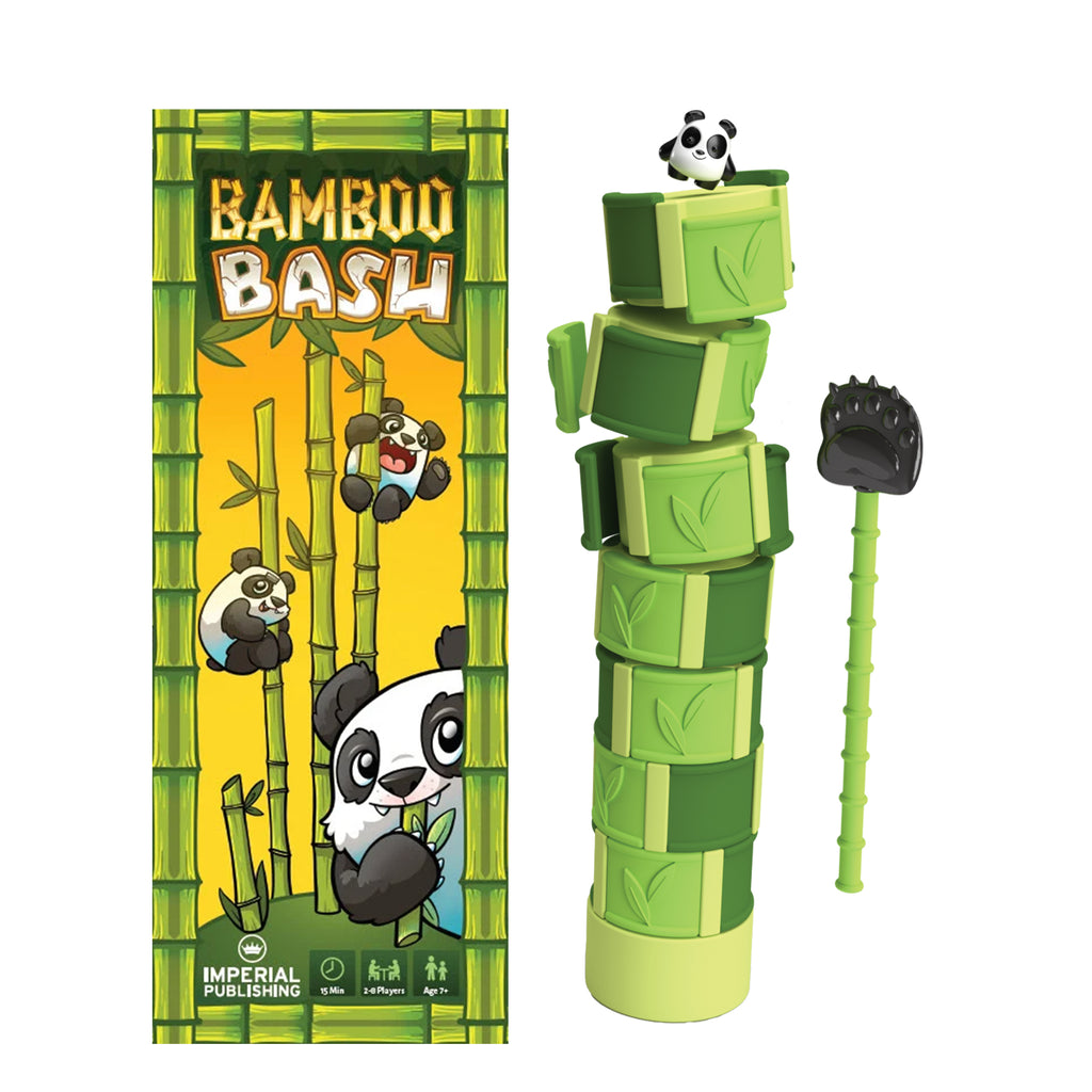 Bamboo Bash 2-8 Player Panda Dexterity Game  -