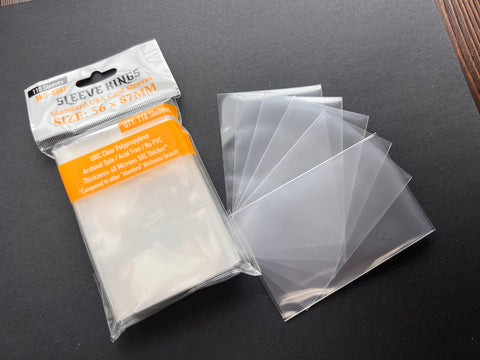 Clear Poly Sleeves