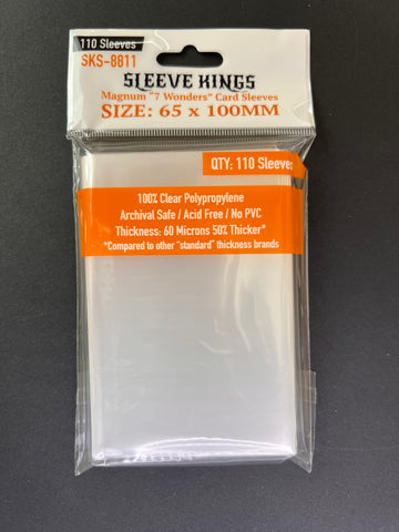 Protège-Carte Sleeve Kings - Accessoires Jeux de société -  Sleeve  Kings USA Chimera - 57,5 x 89 mm - SKS-8808