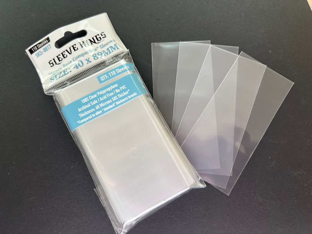 Sleeve Kings: Space Base Compatible Sleeves (40x89mm) (110)