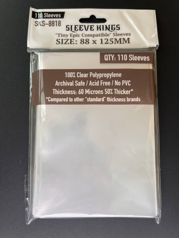 acheter Sleeve Kings 76x76mm - 110p - Rangement jeux de societe