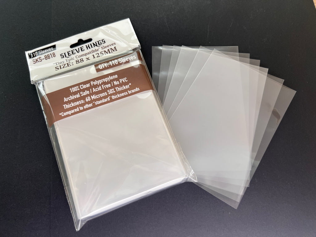 Tiny Epic Compatible Card Sleeves - Sleeve Kings sleevekings Tiny Epic Compatible Card Sleeves - Sleeve Kings sleevekings