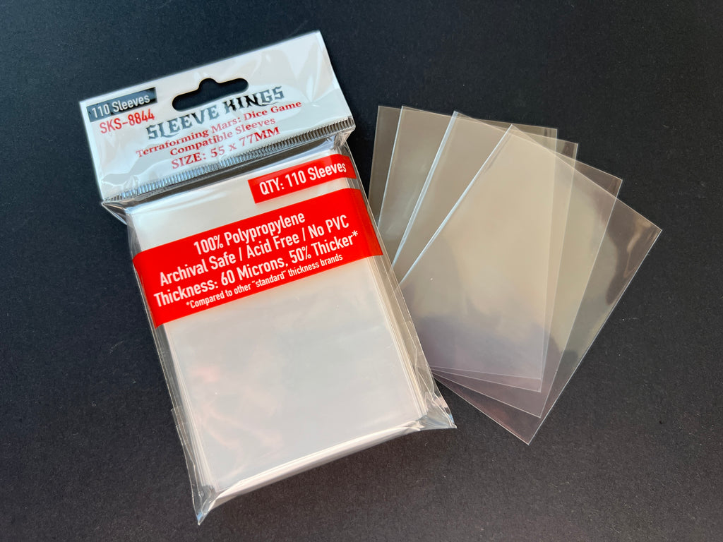 Terraforming Mars Dice Game Compatible Card Sleeve Bundle (8844 X 2) Terraforming Mars Dice Game Compatible Card Sleeve Bundle (8844 X 2)