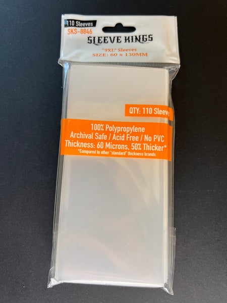 Unsettled 110 Pack Card Sleeves – Acid-Free Polypropylene Protectors For 110x110mm Cards - View #6