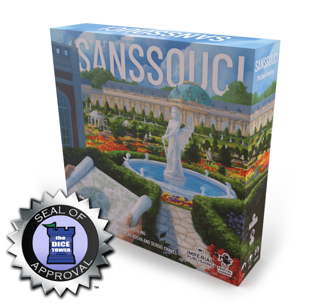 Sanssouci Board Game by Michael Keisling 2-4 Players